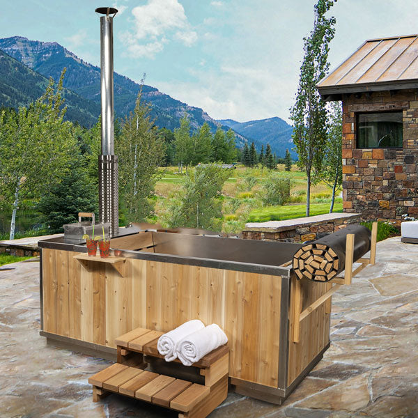 Leisurecraft The Starlight Wood Burning Hot Tub High Quality Hot Tub