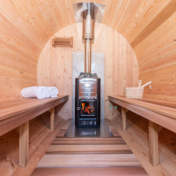 Leisurecraft CT Serenity Barrel Sauna High Quality Outdoor Sauna