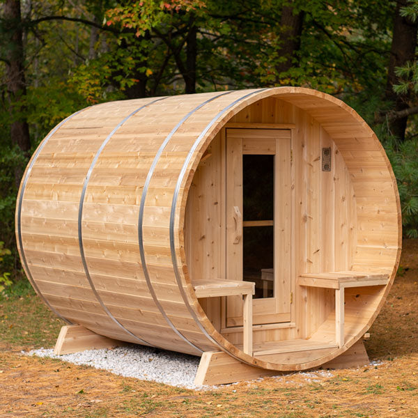 Leisurecraft CT Serenity Barrel Sauna High Quality Outdoor Sauna