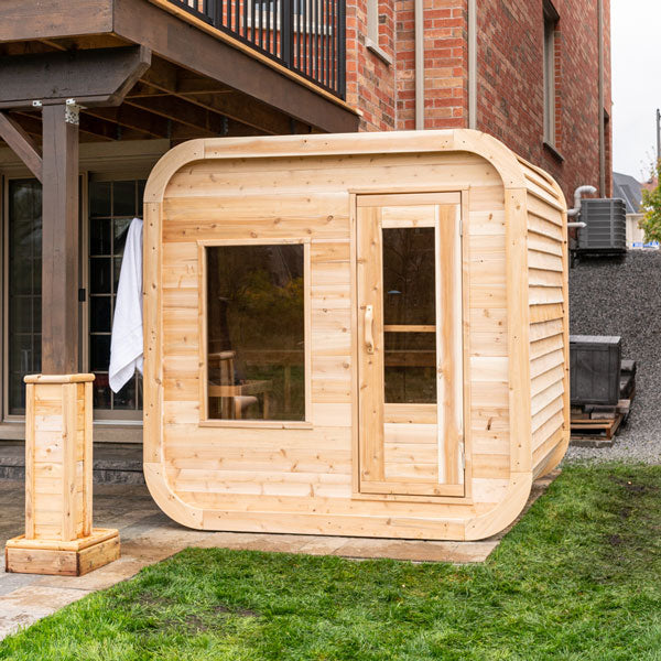 Leisurecraft CT Luna Sauna High Quality Outdoor Sauna