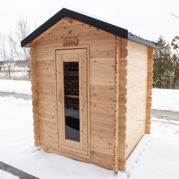 Leisurecraft CT Granby Cabin Sauna High Quality Outdoor Sauna