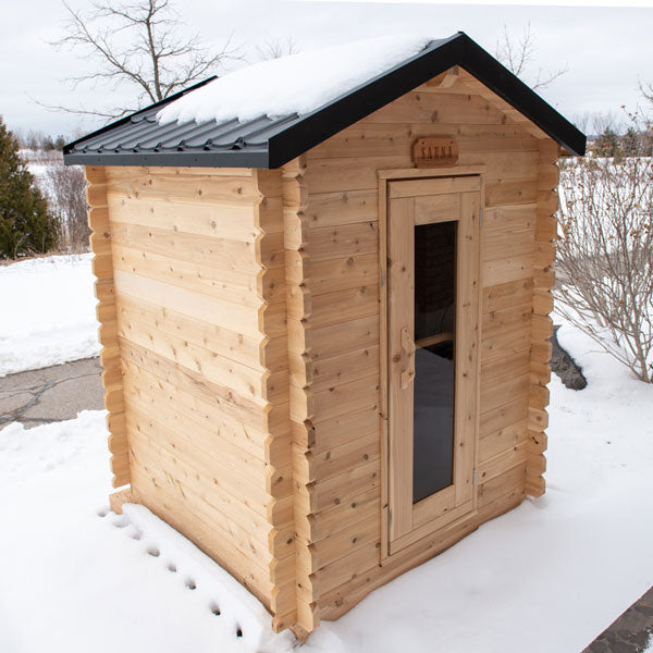 Leisurecraft CT Granby Cabin Sauna High Quality Outdoor Sauna