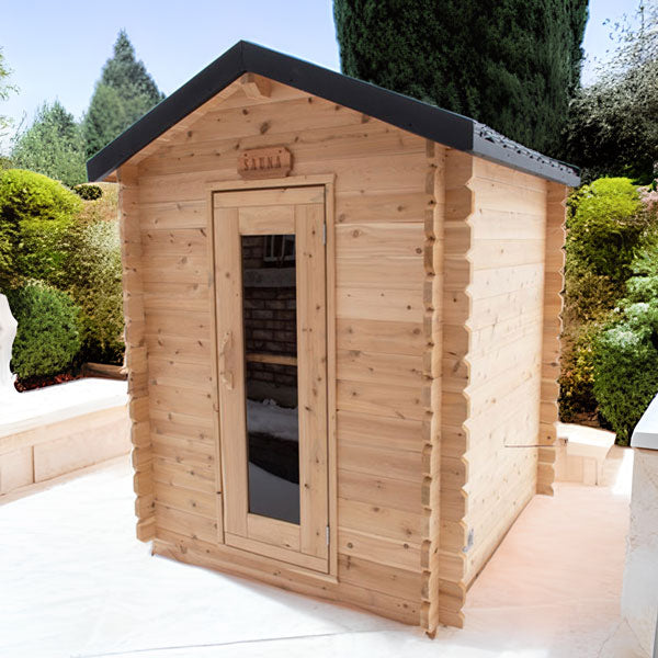 Leisurecraft CT Granby Cabin Sauna High Quality Outdoor Sauna