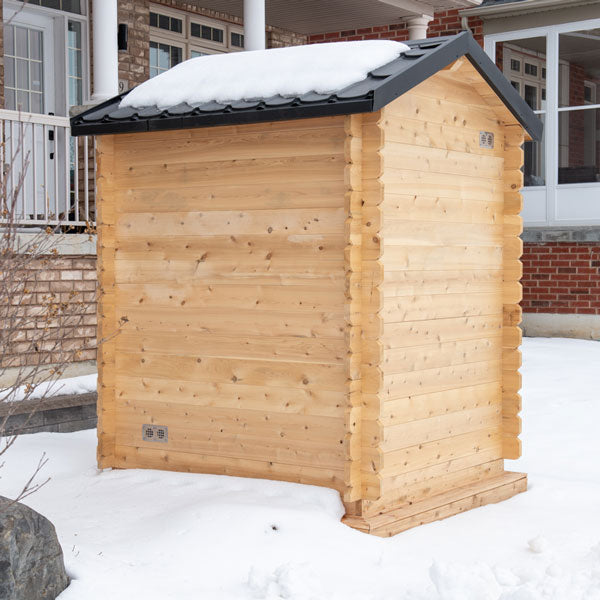 Leisurecraft CT Granby Cabin Sauna High Quality Outdoor Sauna