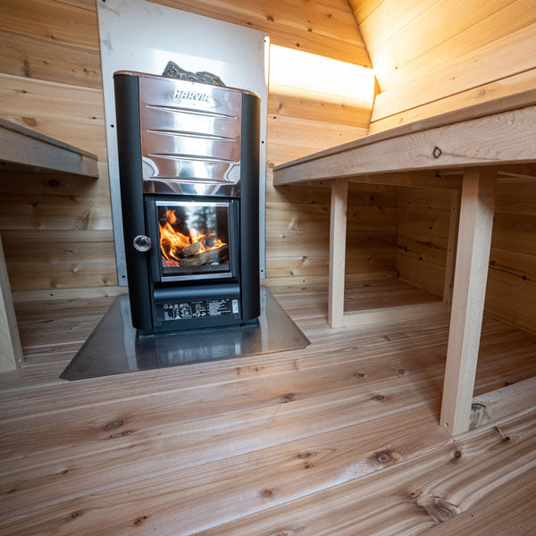 Leisurecraft CT MiniPOD Sauna High Quality Outdoor Sauna