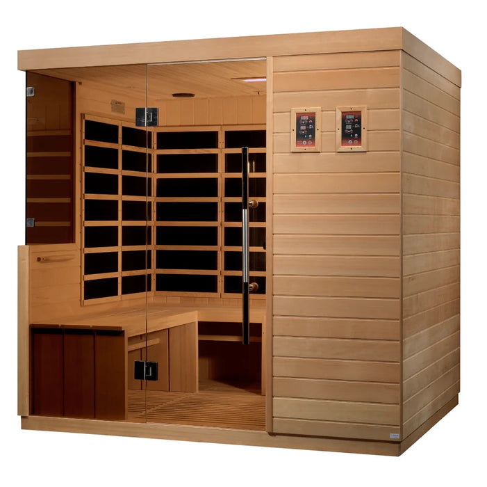 Golden Designs Ultra Low EMF Far Infrared Sauna, La Sagrada 6 Person