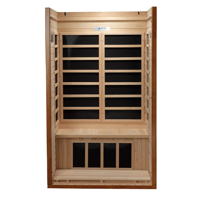 Dynamic Saunas Low EMF Far Infrared Sauna, DYN-6106-01 Barcelona Edition