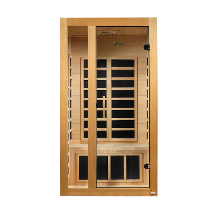 Golden Designs Low EMF Far Infrared Sauna, Gracia - 1-2 Person