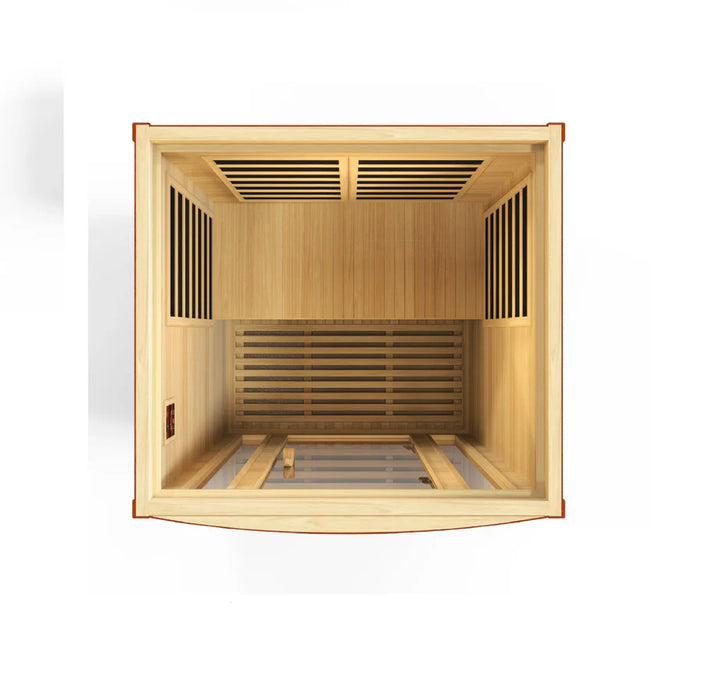 Dynamic Saunas Ultra Low EMF Far Infrared Sauna, DYN-6206-01 San Marino Elite Edition