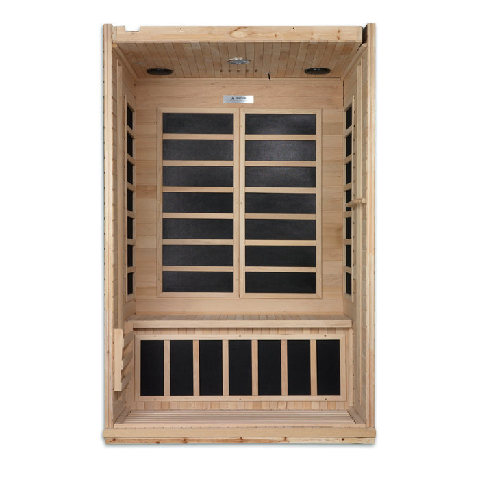 Dynamic Saunas Ultra Low EMF Far Infrared Sauna, DYN-6210-01 Venice Edition