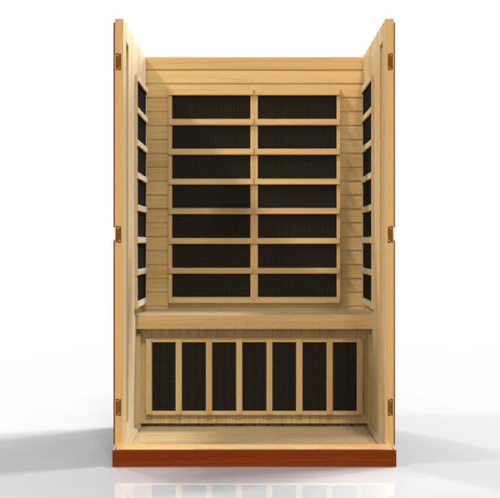 Dynamic Saunas Low EMF Far Infrared Sauna, DYN-6220-01 Vittoria Edition