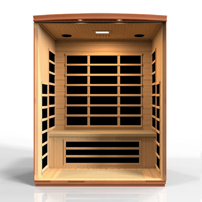 Dynamic Saunas Low EMF Far Infrared Sauna, DYN-6336-02 Lugano Edition