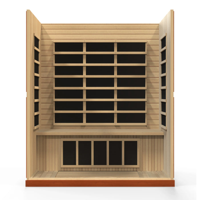 Dynamic Saunas Low EMF Far Infrared Sauna, DYN-6440-01 Bergamo Edition