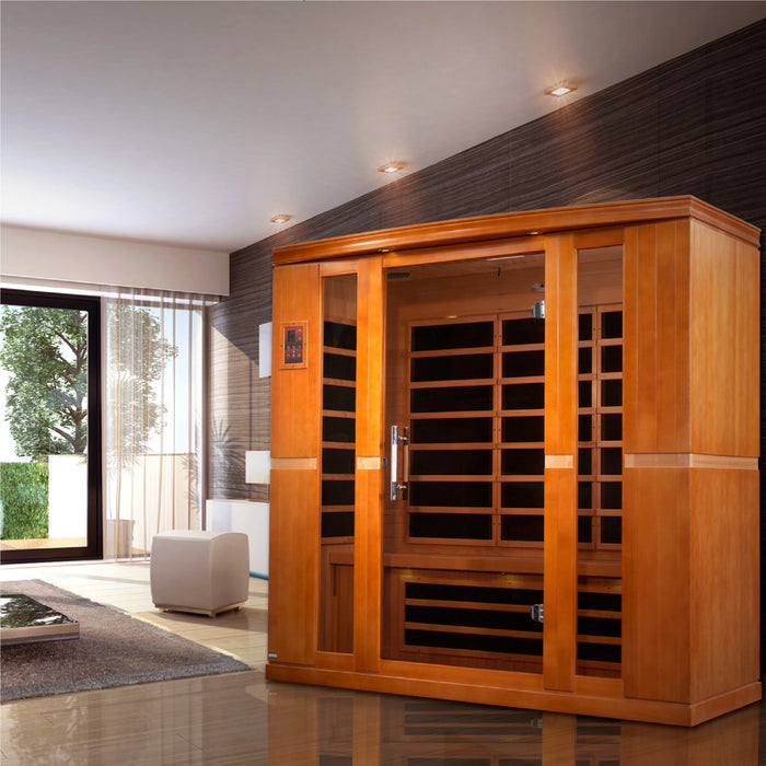 Dynamic Saunas Low EMF Far Infrared Sauna, DYN-6440-01 Bergamo Edition