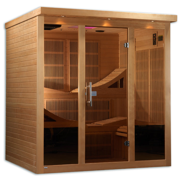 Golden Designs Infrared Indoor Sauna Near Zero EMF GDI-6996-01