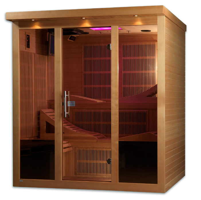 Golden Designs Infrared Indoor Sauna Near Zero EMF GDI-6996-01