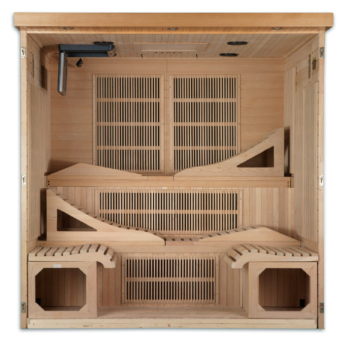 Golden Designs Infrared Indoor Sauna Near Zero EMF GDI-6996-01