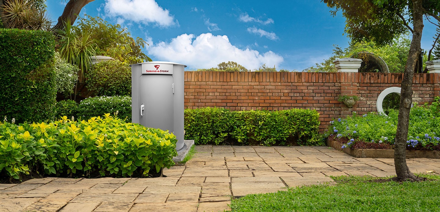 The TwisterPod and TwisterPod Max Above Ground Tornado Shelters Storm Shelters