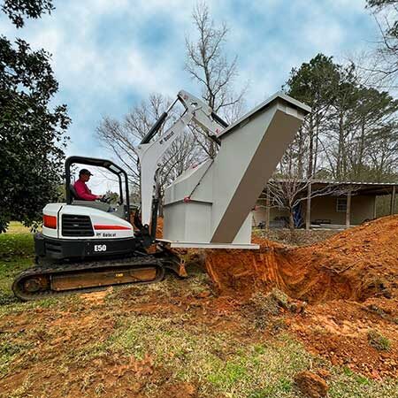 Estate Underground Tornado Shelter Outside Storm Shelter